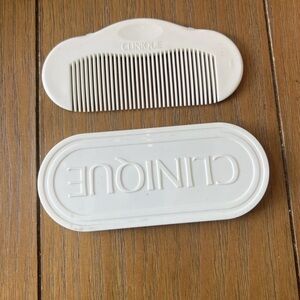 Vintage Clinique Comb and Mirror set Snaps together Lightweight